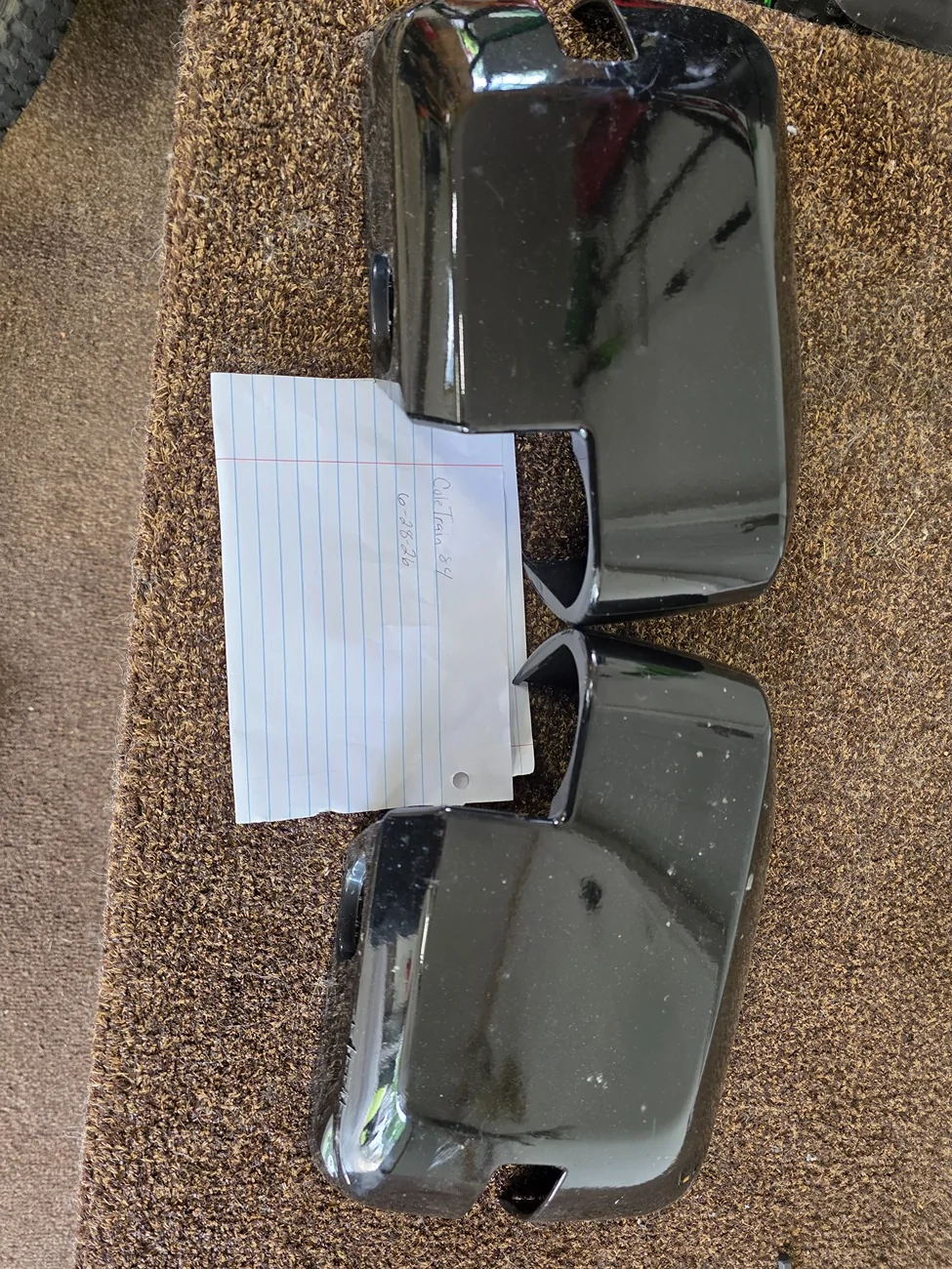Ford Bronco $175 Smooth mirror caps w/camera/lighting 20260628_130940