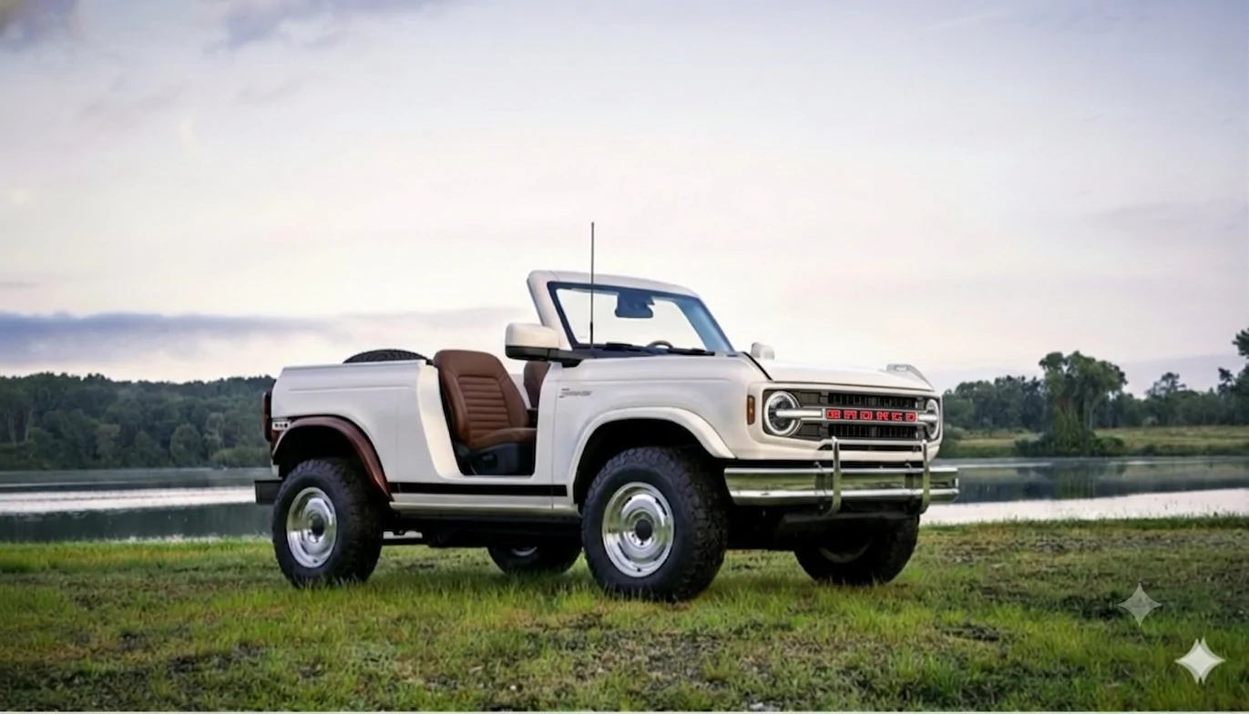 Ford Bronco Jay Leno features the Bronco Roadster Concept IMG_0494