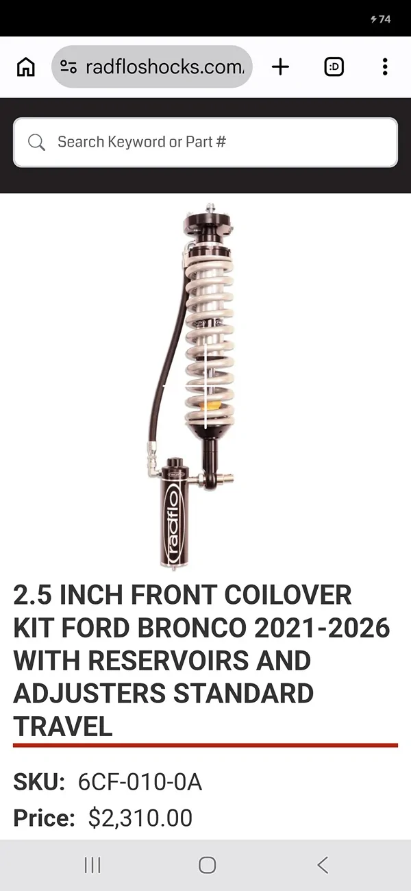 Ford Bronco Radflo Coilovers on OBX Non-sasquatch Screenshot_20260629_212018_Chrom
