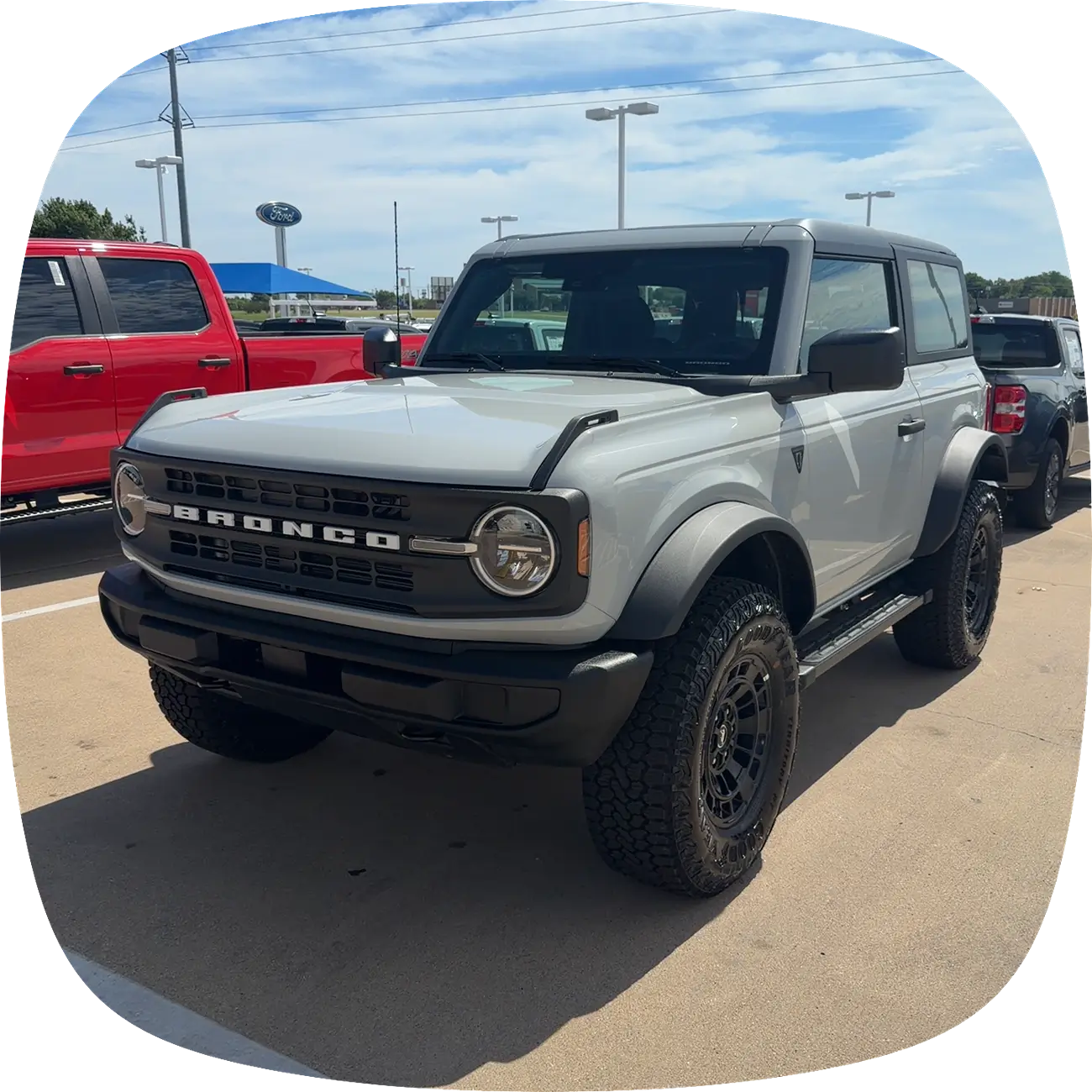 Ford Bronco AVALANCHE GRAY Bronco Club IMG_9485