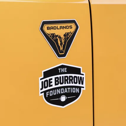 Ford Bronco Built Different. For a Reason. -- Joe Burrow Foundation Bronco by RealTruck 426x426