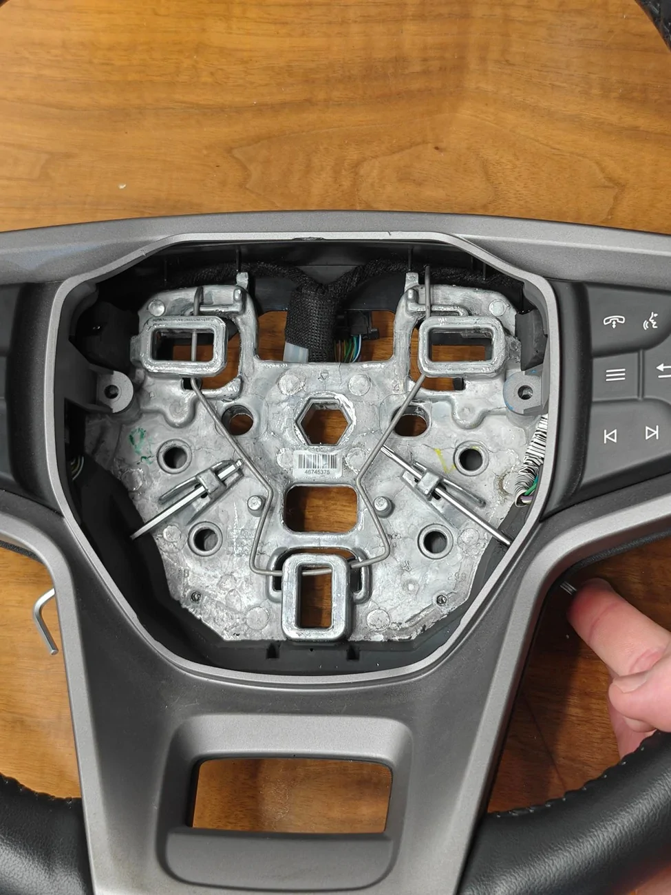 Ford Bronco How to Remove Your Steering Wheel IMG20260530113128