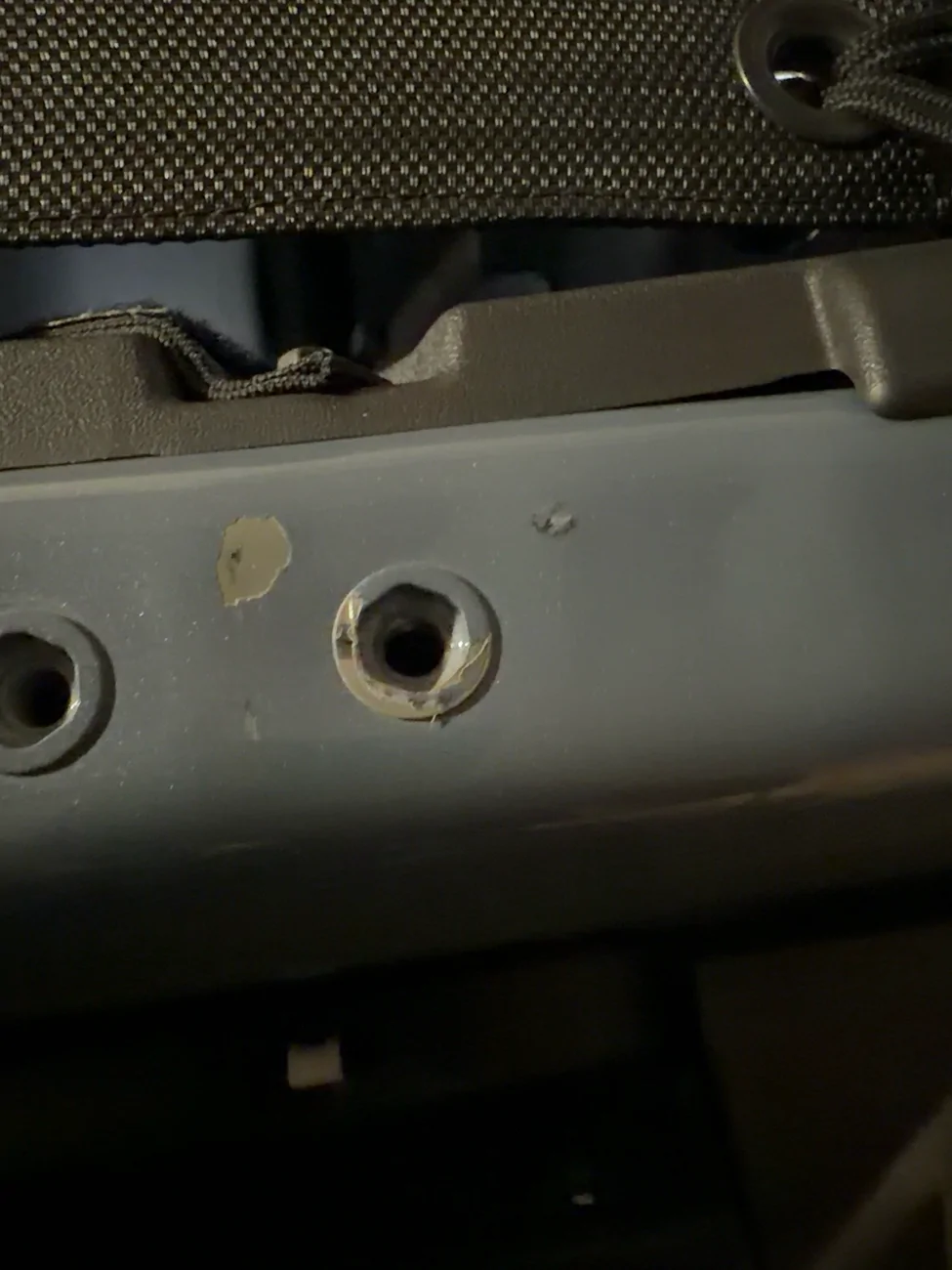 Ford Bronco MIC Hardtop Rear Cap Scraping Paint Around Roll Bar Mounting Holes - Anyone Else? 1782964522331-hv
