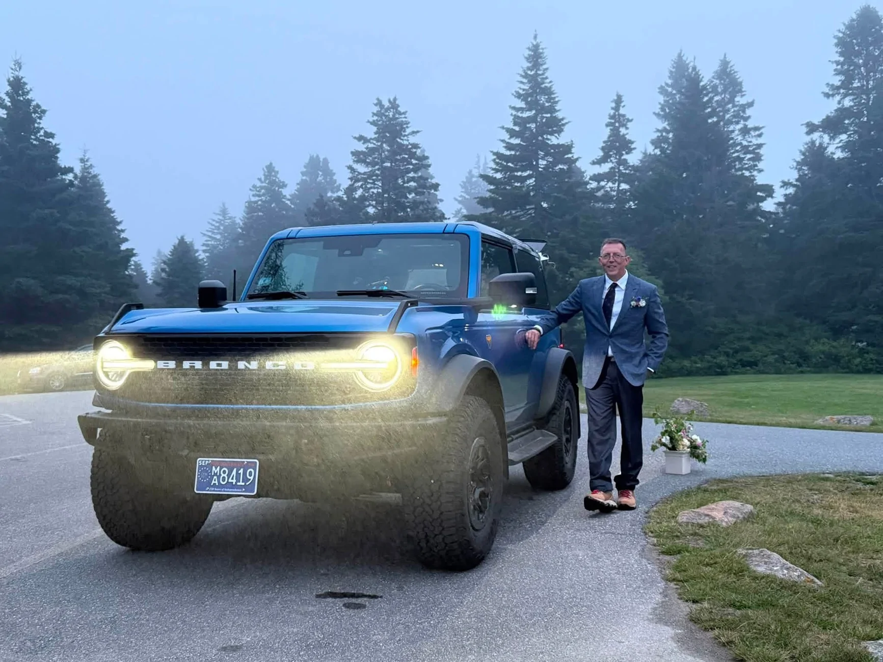Ford Bronco Acadia Elopement IMG_9473
