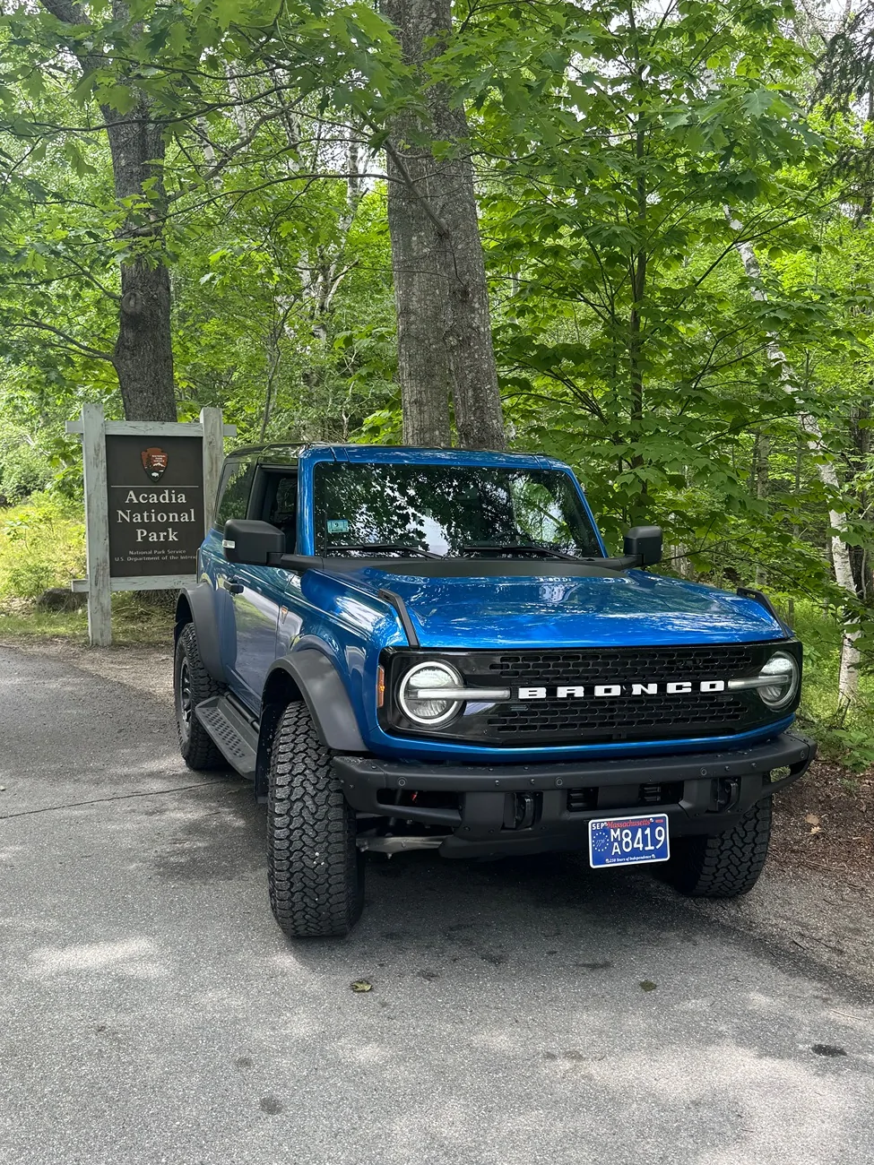Ford Bronco Acadia Elopement IMG_9512