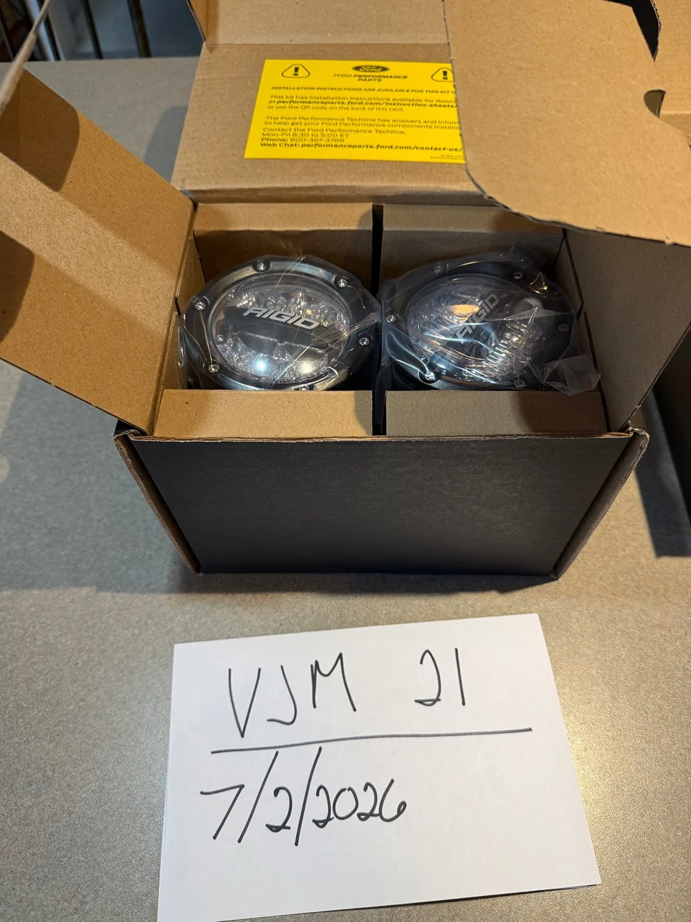 Ford Bronco Ford Performance Mirror Mounted Lights For Sale (Price Reduced) IMG_4010