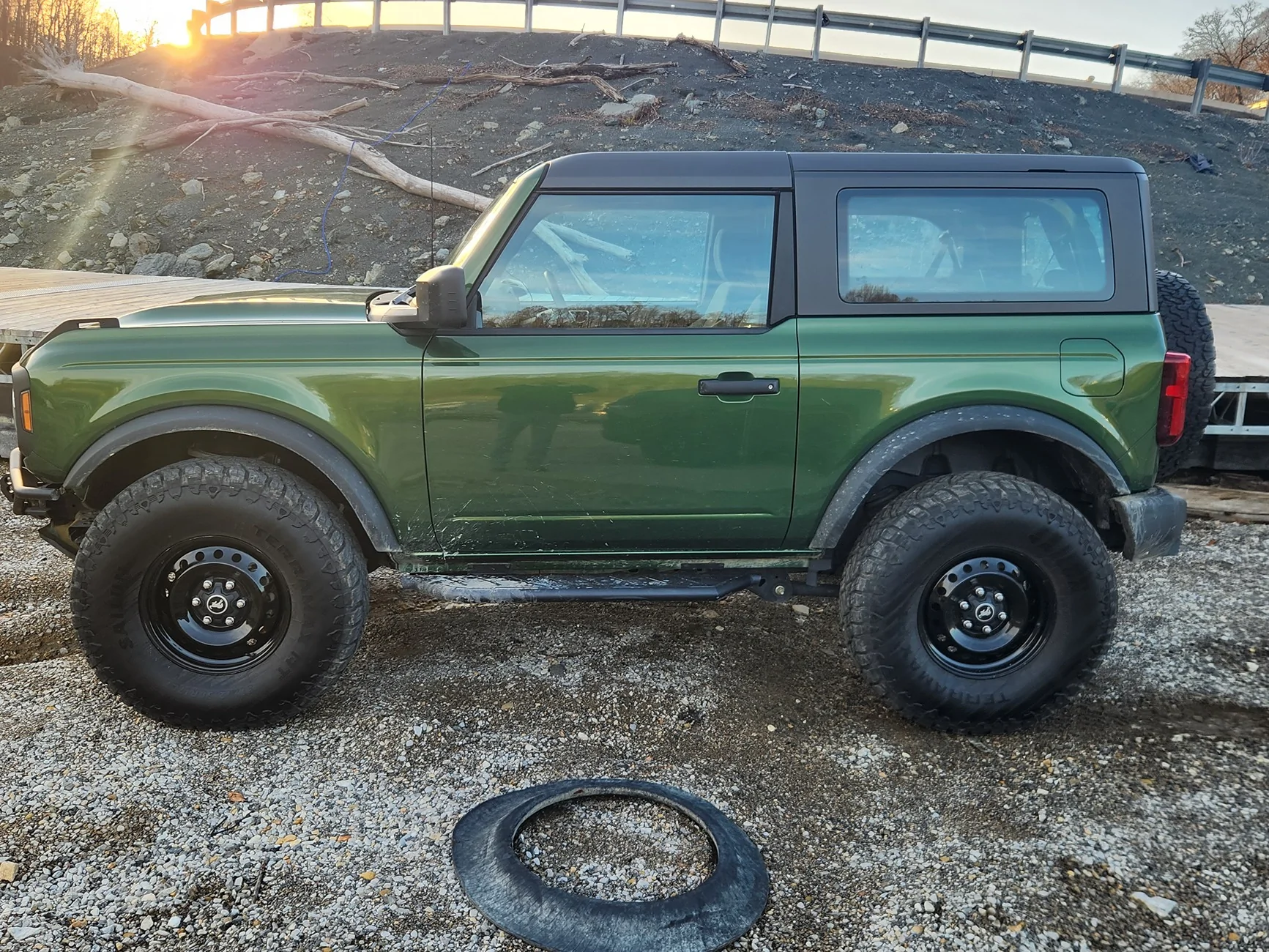 Ford Bronco Steelies ? Black appearance package wheel with bigger tires ? 1000000873