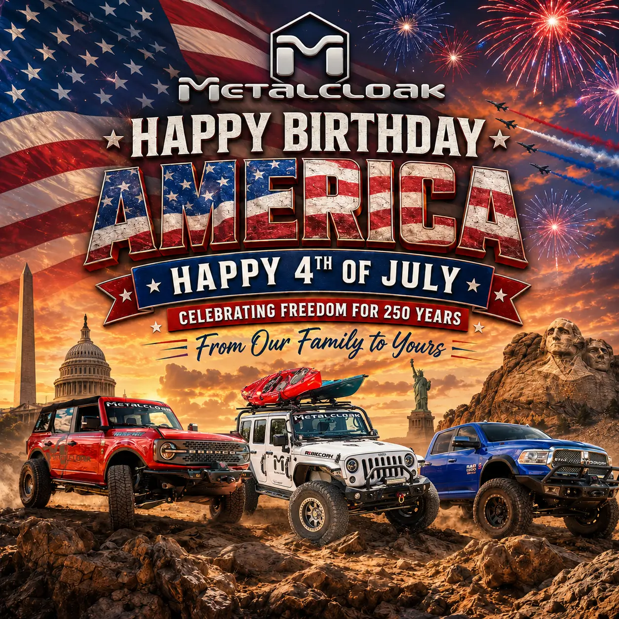 Ford Bronco I ❤️ Freedom 4th of July SALEBRATION... Save up to 25% Off (Free Bonus Tee Too!) 1783163742001-c6