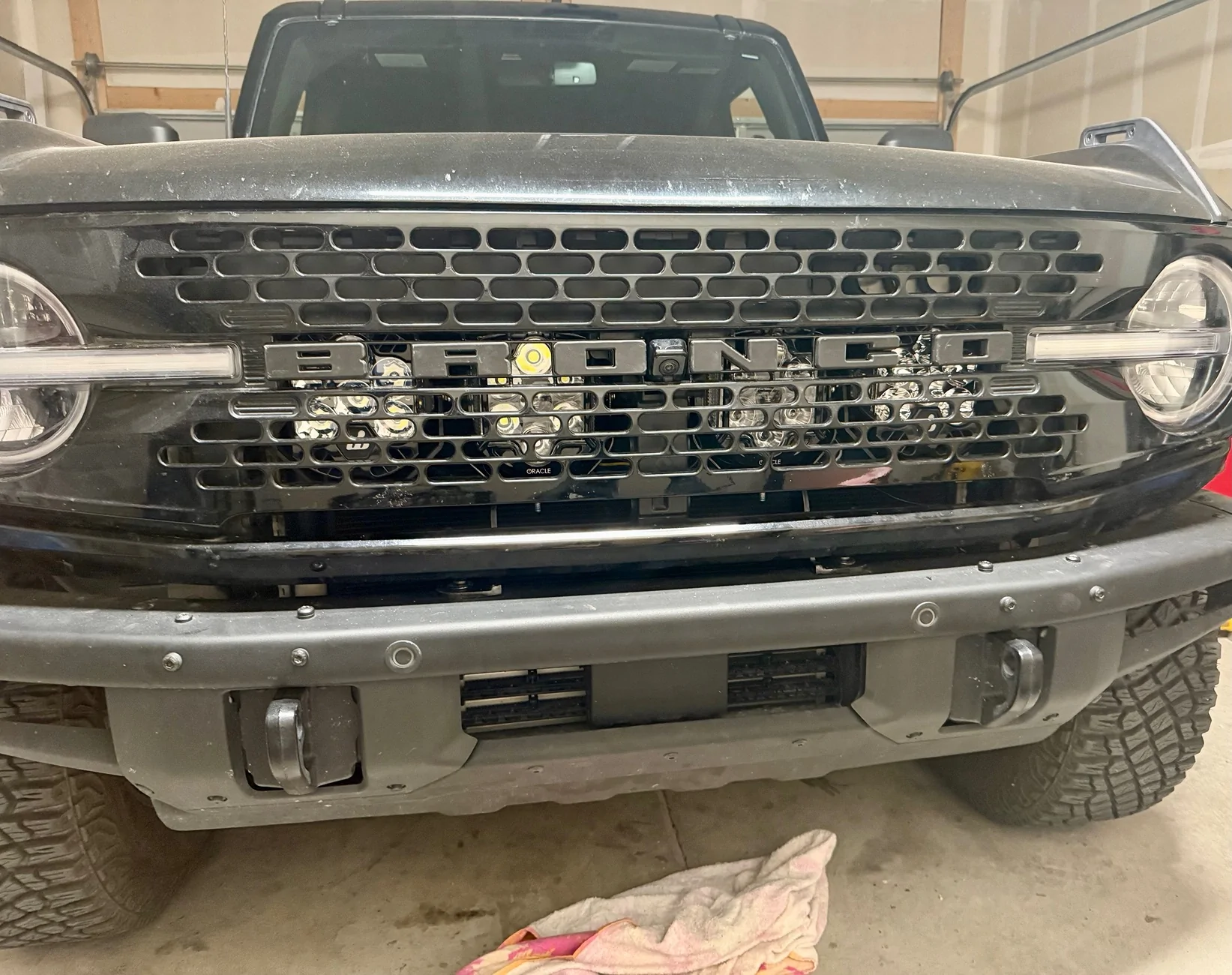 Ford Bronco Looking for inspiration: LED integration in grille IMG_8983