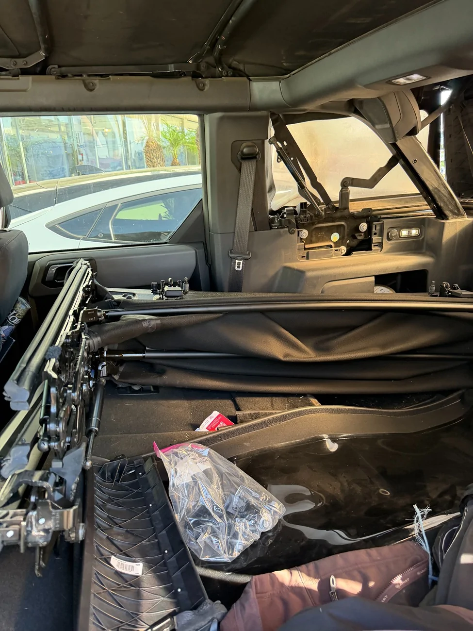 Ford Bronco Installation on a soft top need Help SOFT TO