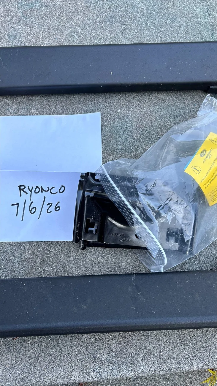 Ford Bronco Badlands 2-Door OEM Signature LED Headlights & OEM Rock Rails rockrail-parts