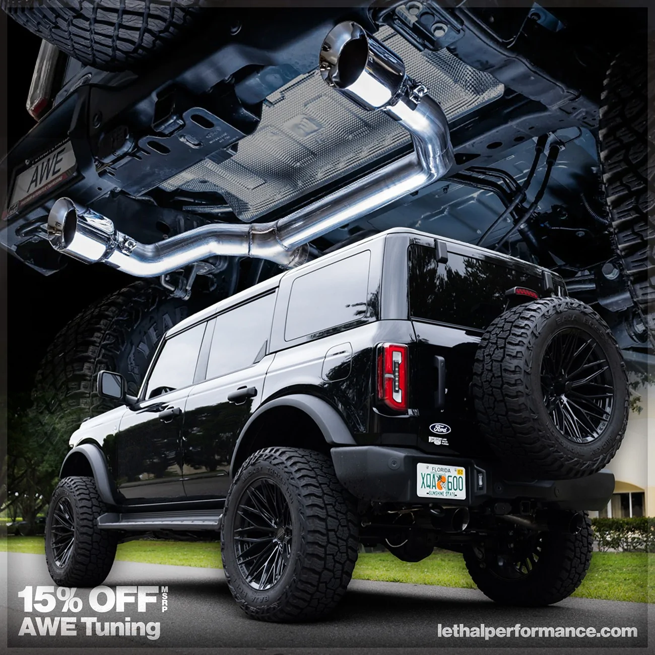 Ford Bronco 15% Off AWE Tuning Exhaust awe sale 2026 brocno