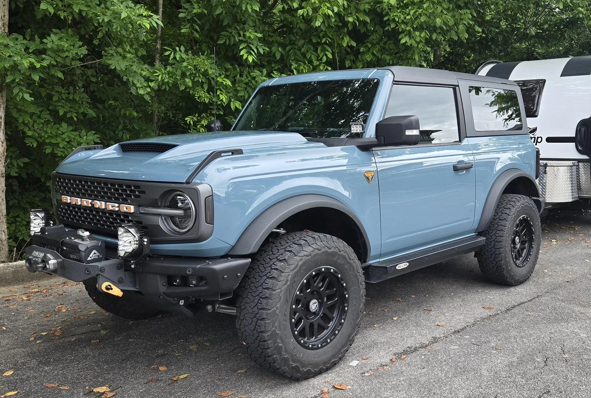 Ford Bronco Torn between tire sizes and cannot decide on my 2-door non SAS 3.73 bronco KO3s