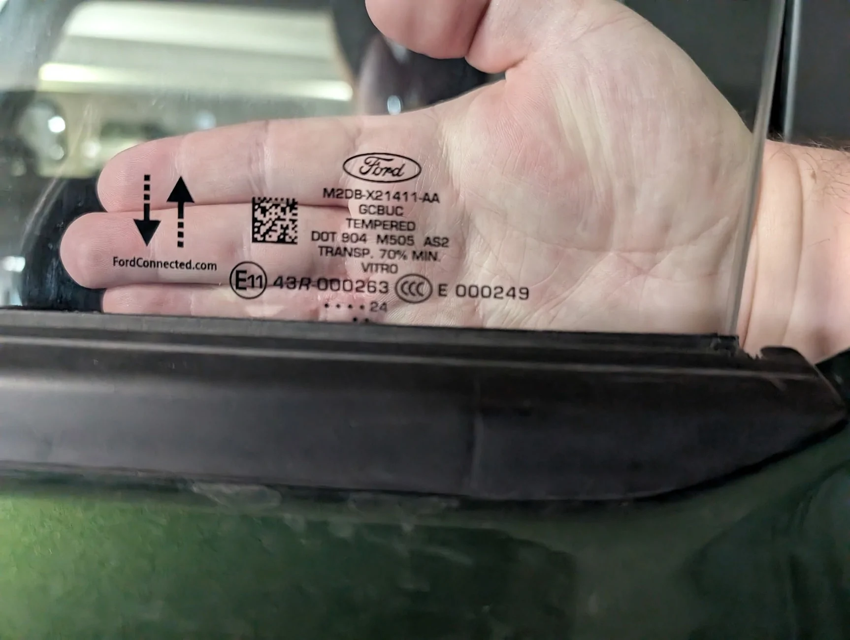 Ford Bronco Is Vitro an acceptance OEM glass for repair? IMG_20260708_104332