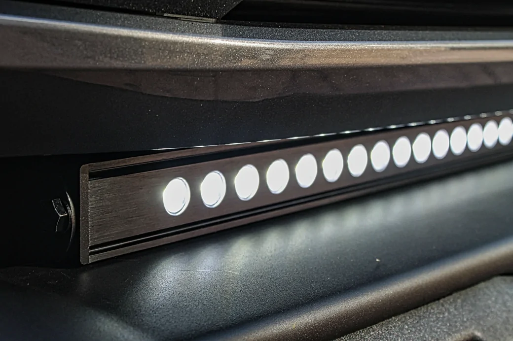 Ford Bronco 🔥 15,000 Lumens, Zero Compromises: Bronco 40" SLIM Light Bar Kit 2021+ Ford Bronco Capable Bumper 40in Light Bar - Slim 2