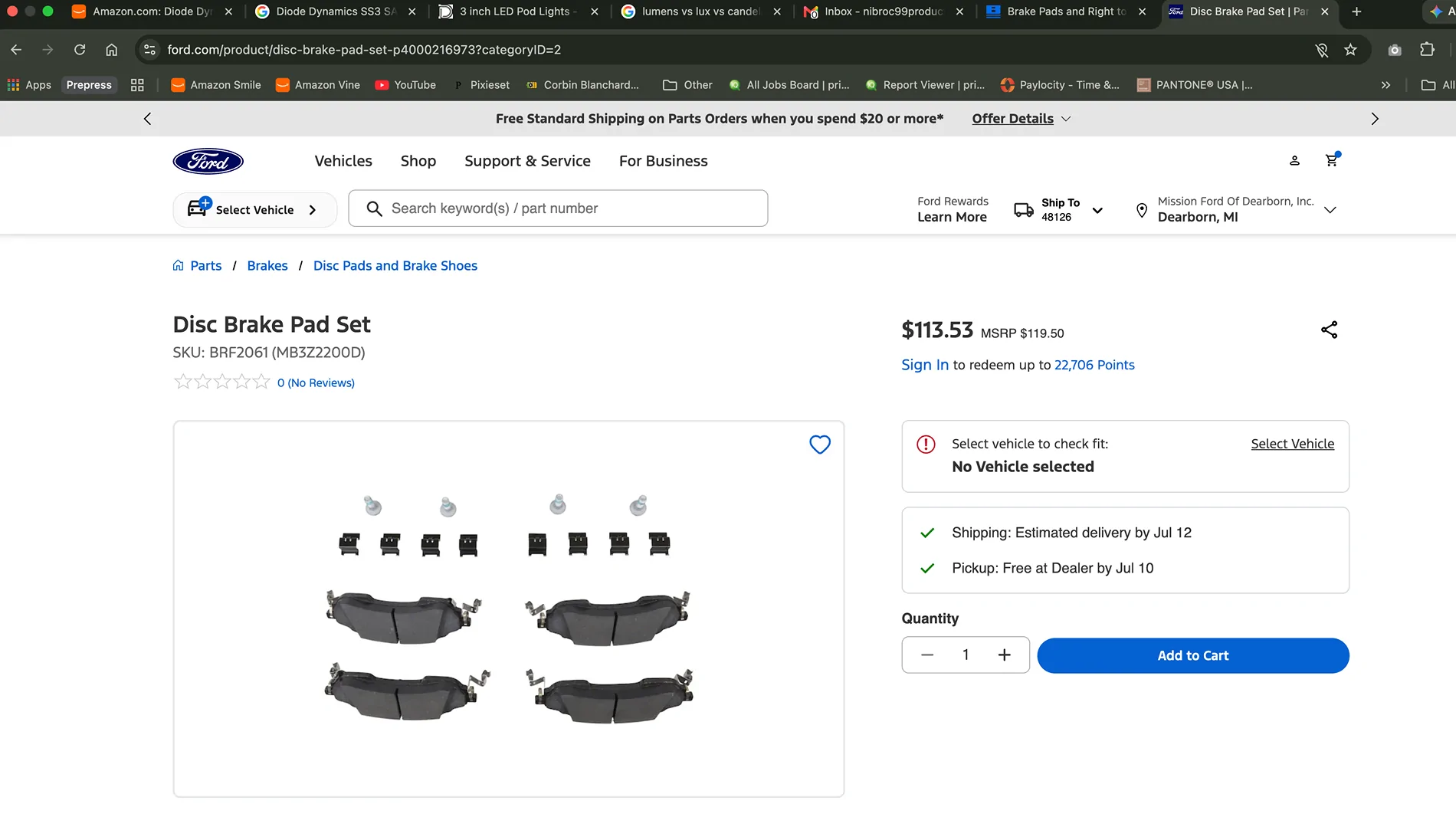 Ford Bronco Brake Pads and Right to Repair Screenshot 2026-07-09 at 1.39.26 PM