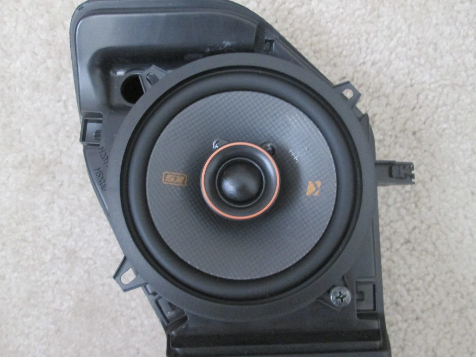 Ford Bronco How to Install 5.25" Kicker KSC Speakers in the Factory Pods IMG_0007