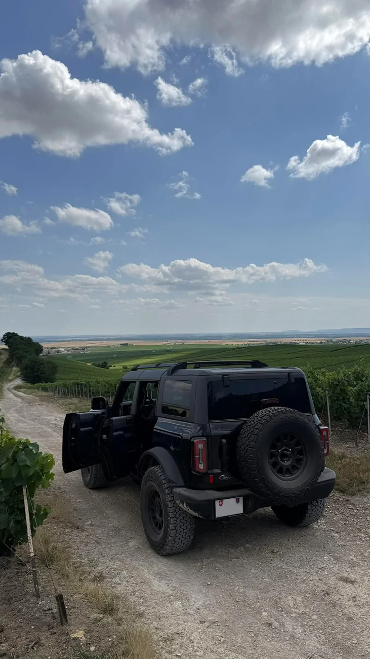 Ford Bronco Swiss Alps Badlands: A Bronco across the ocean 2