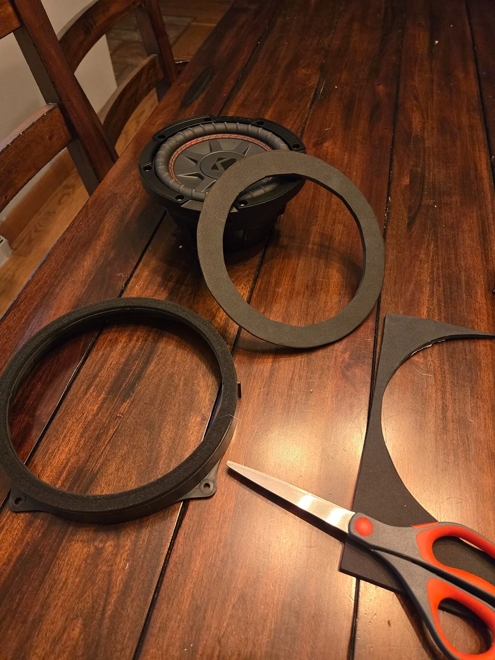 Ford Bronco Fake Woofer Delete - Kicker 6.7 Subwoofer Install 20260710_092236