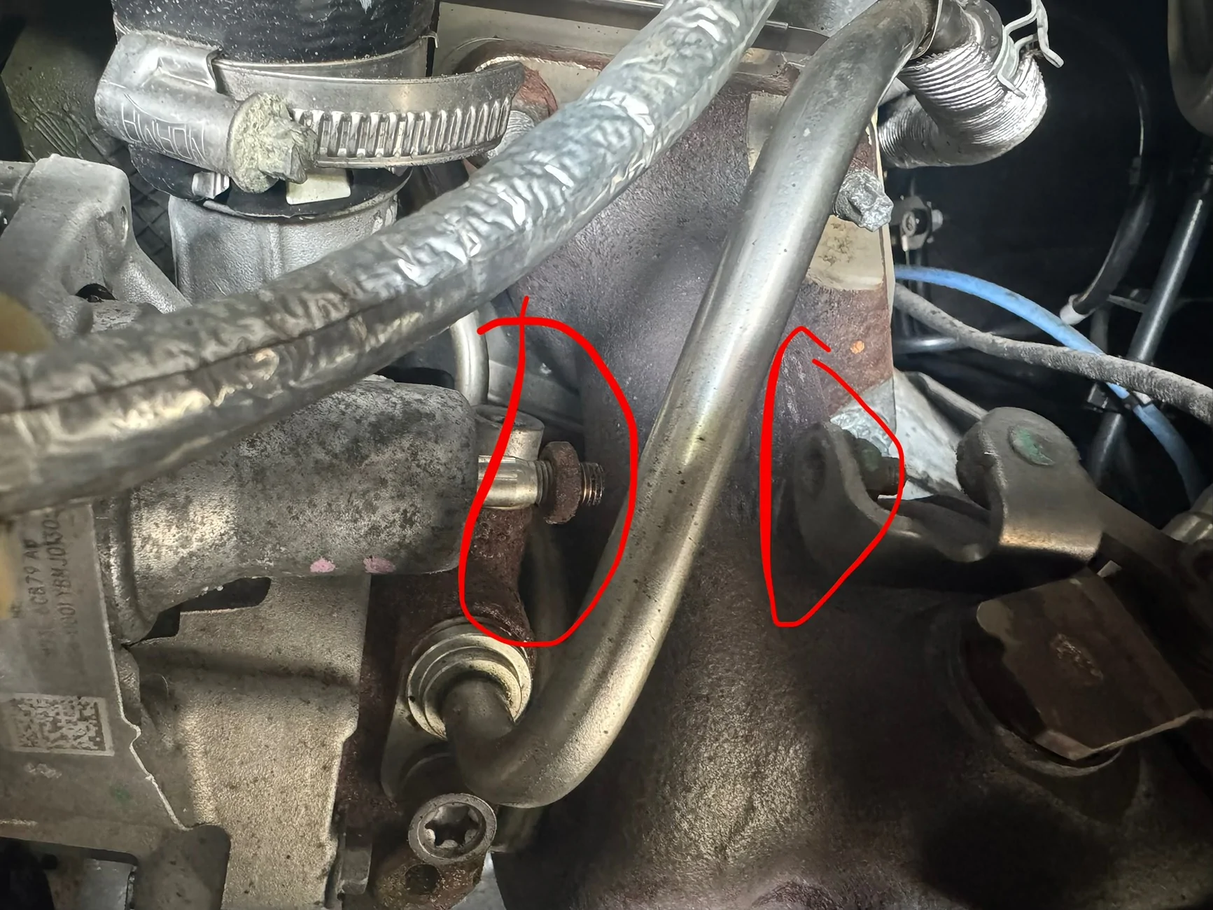 Ford Bronco Think I found my turbo underboost issue! IMG_4262