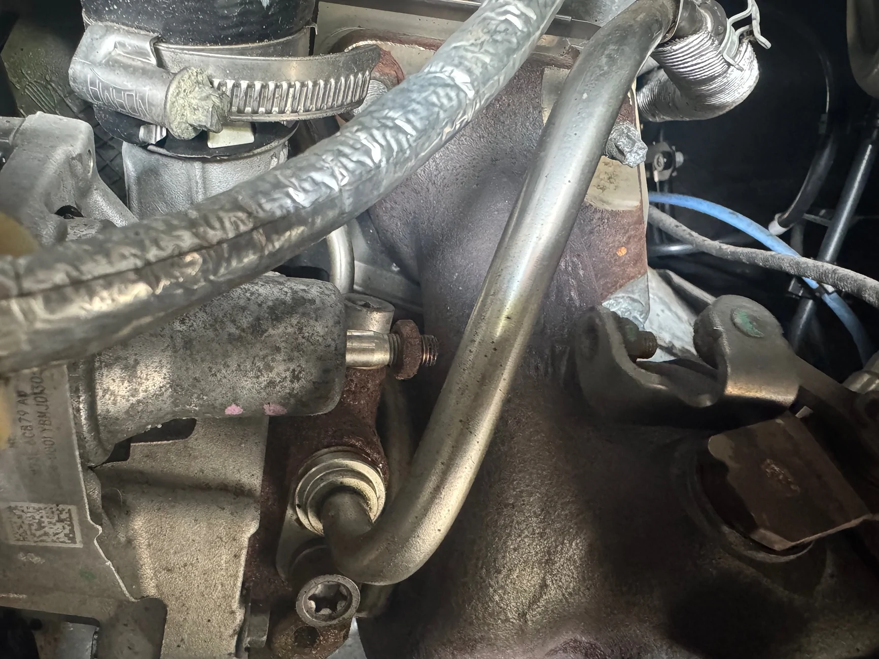 Ford Bronco Think I found my turbo underboost issue! IMG_4263