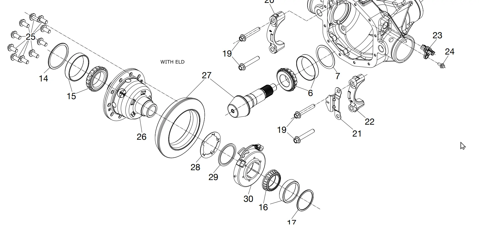 Ford Bronco Spicer M220 4.88 Ring & Pinion, Ford M220 OEM E-Locker, and M220 Outer Axle Bearing and Seal Kit ($450 Shipped) 1783738553331-57