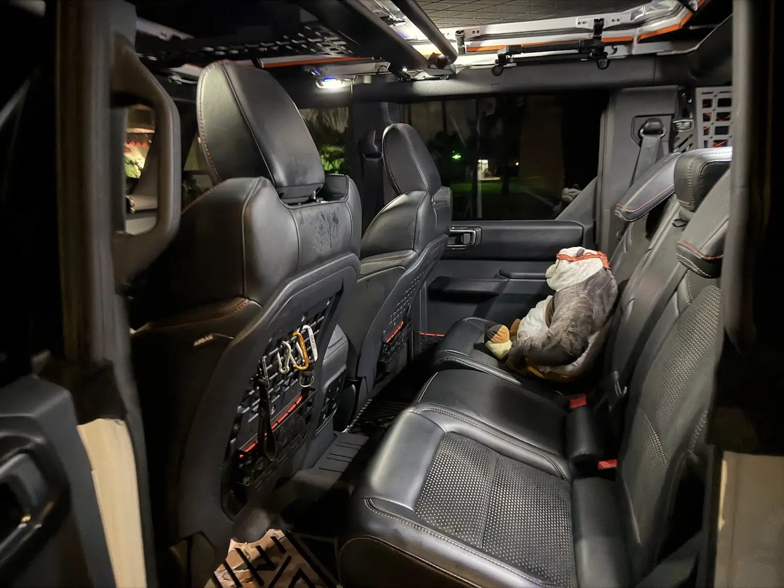 Ford Bronco AIGMUX Interior LED Lights Installed - review & photos 1783845404444-85