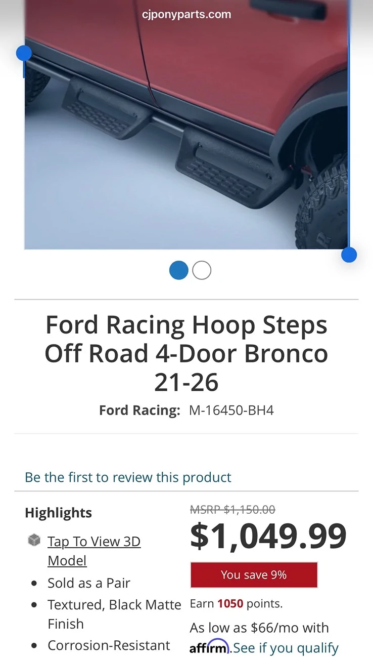 Ford Bronco From rock rails to running boards 1783883598555-dc