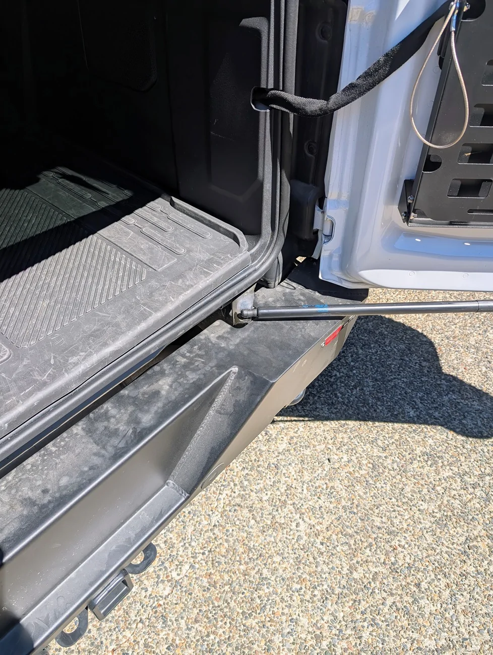 Ford Bronco Warn Elite Rear Bumper - Squashing the Squeak PXL_20260712_214534842~2