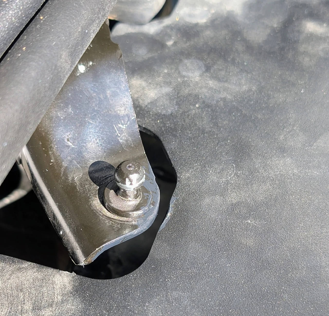 Ford Bronco Warn Elite Rear Bumper - Squashing the Squeak PXL_20260712_235623715~2