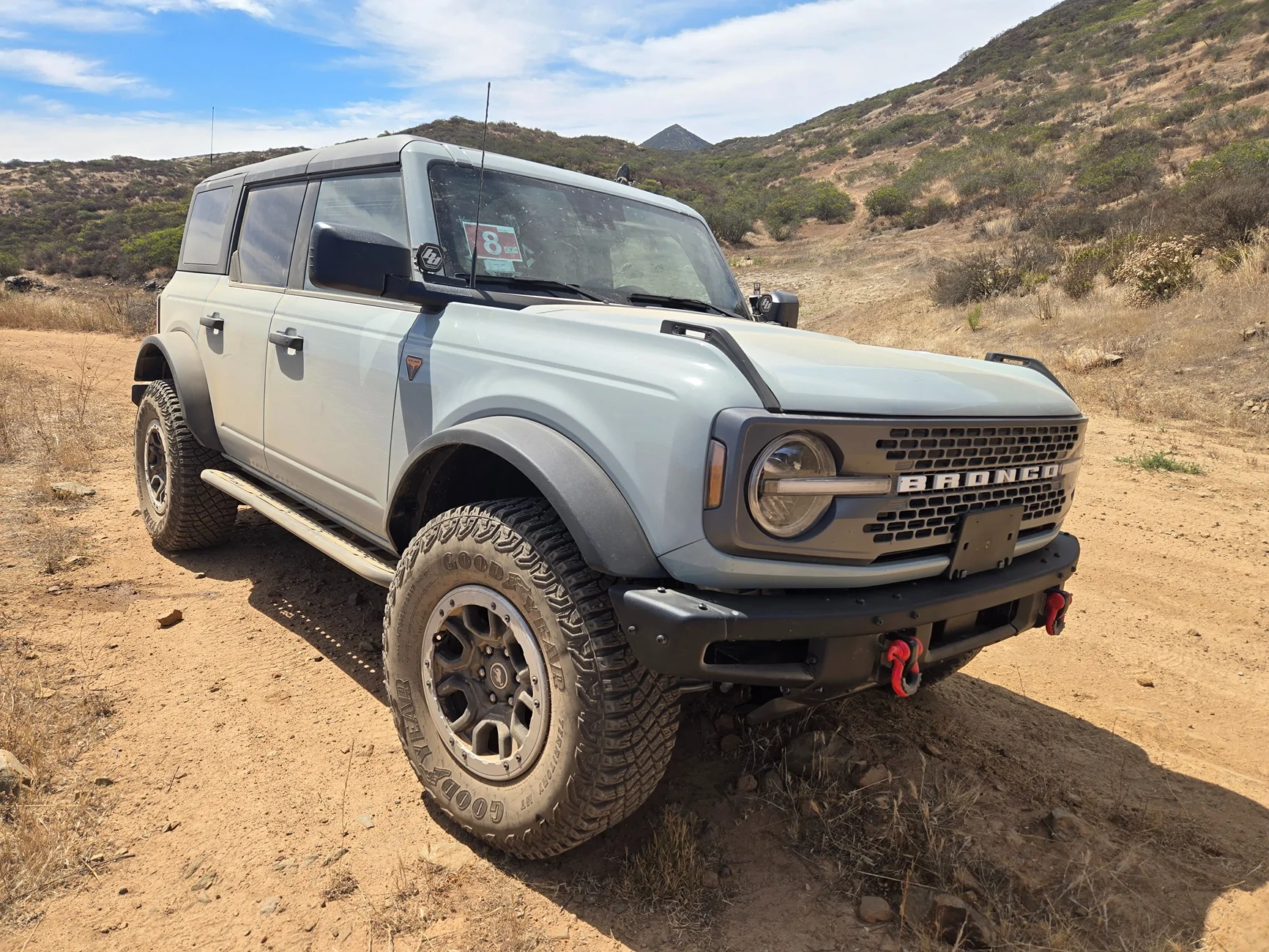 Ford Bronco First trail shakedown. Otay Mtn, Anza-Borrego Desert, Ocotillo Wells 20260703_104907