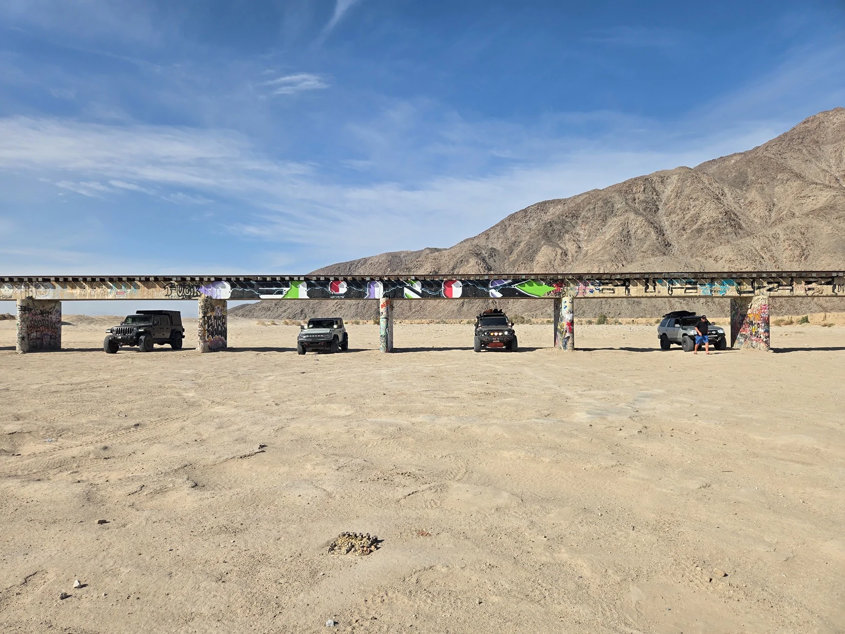 Ford Bronco First trail shakedown. Otay Mtn, Anza-Borrego Desert, Ocotillo Wells 20260711_084339
