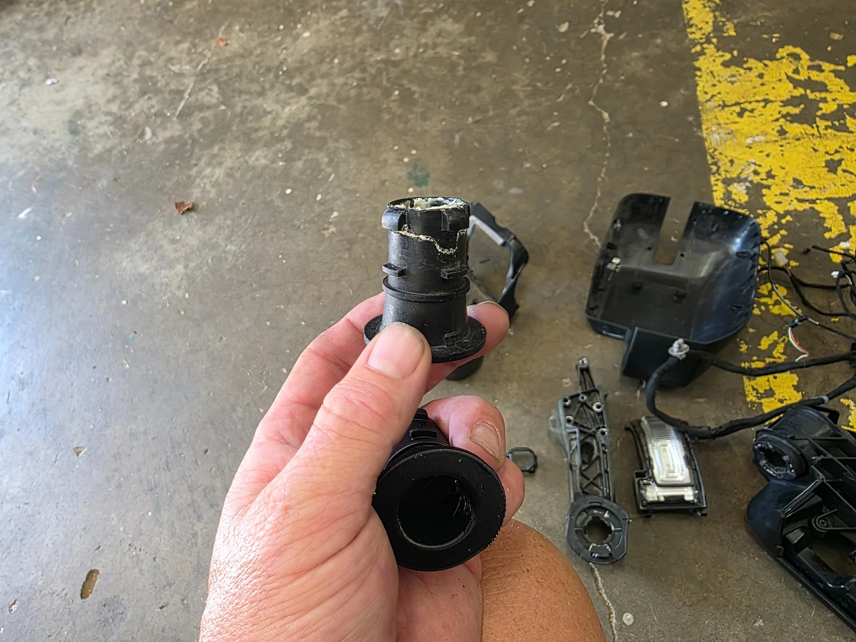 Ford Bronco DIY fix for outside mirror 20260713_164128