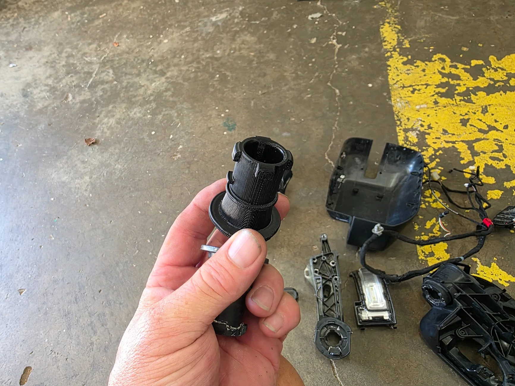 Ford Bronco DIY fix for outside mirror 20260713_164136