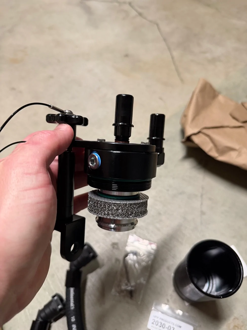 Ford Bronco Plug N Play™ Oil Catch Can (Easy Install) (Fits 22-26 Bronco Raptor 3.0L) UPR IMG_2994