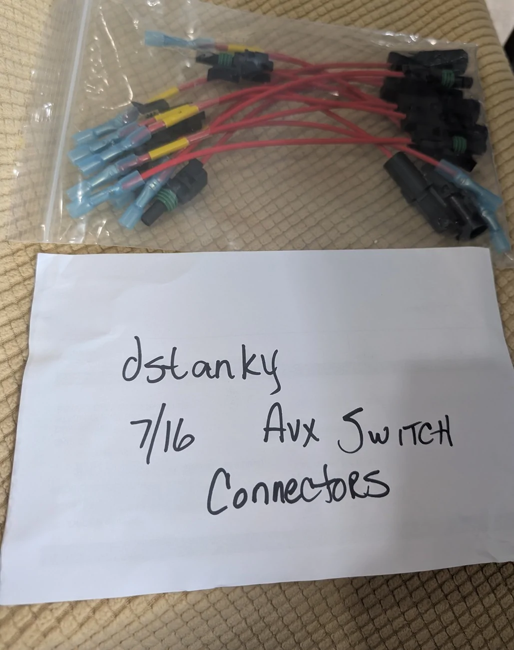 Ford Bronco FREE, Six switch connecting wires PXL_20260716_135724253