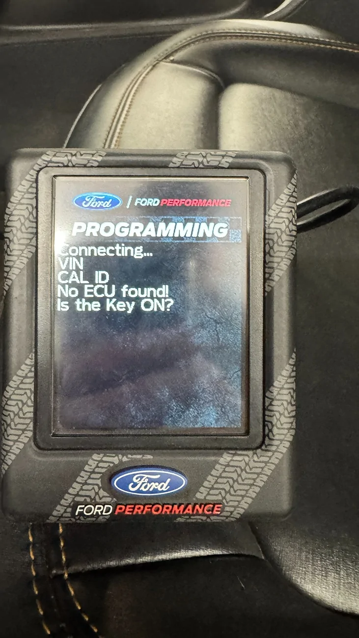 Ford Bronco Software update error message on PCM-23.11.02 - Not Completed IMG_1983