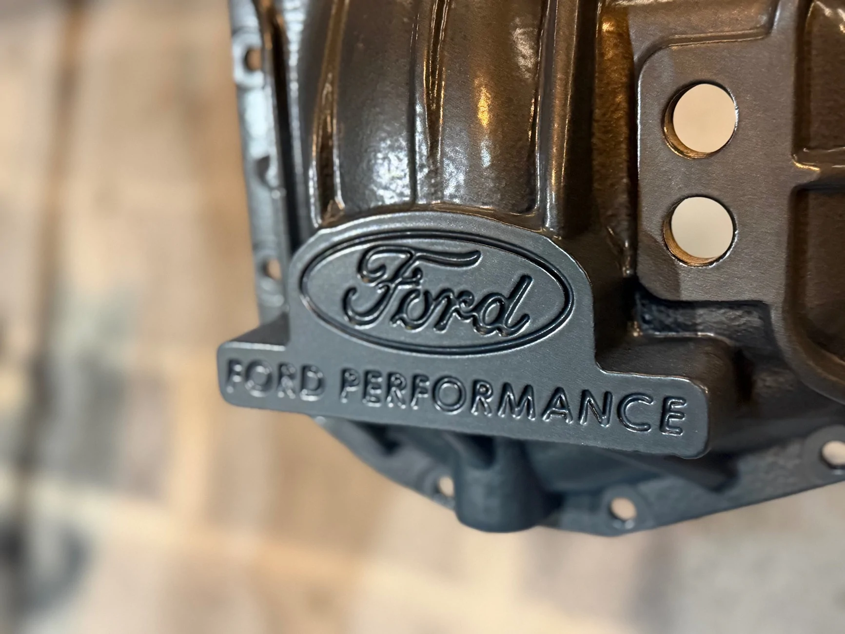 Ford Bronco Ford Performance Rear Differential Cover Installed Impressions IMG_1442