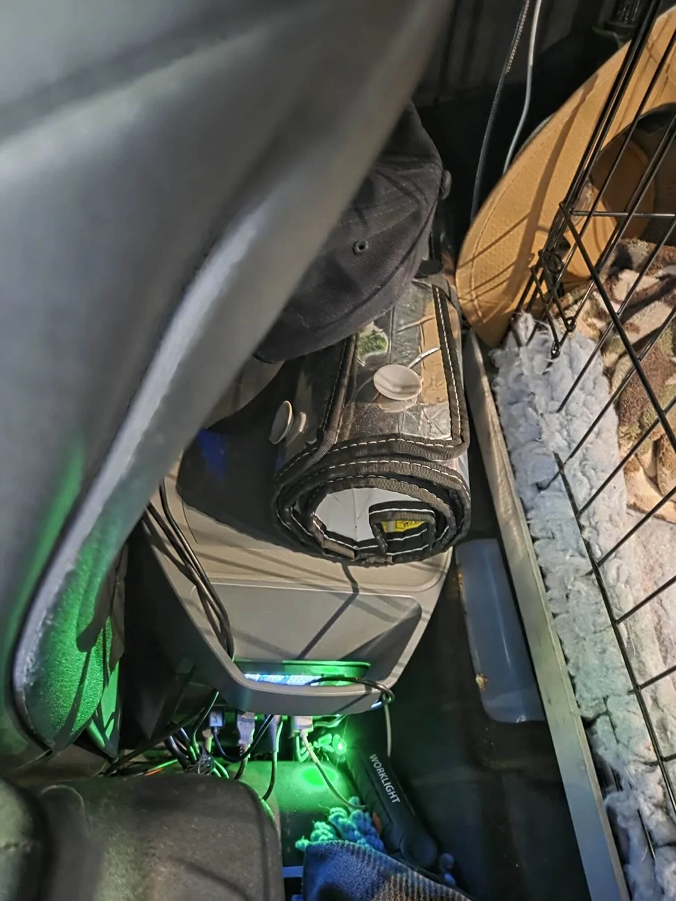 Ford Bronco Overlanding Bluetti EB55 Battery Mount / Custom Shelf ecoflo