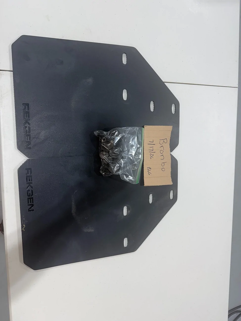 Ford Bronco FS: REKGEN front mud flaps for SAS package rekgen