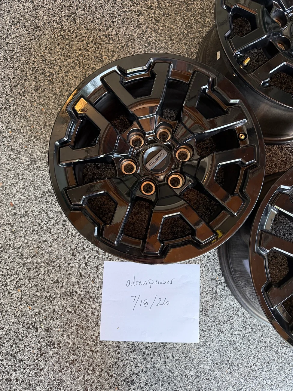 Ford Bronco 5 OEM Bronco Raptor 17” Wheels(set of 5) Fits Bronco Raptor & F-150 IMG_1842
