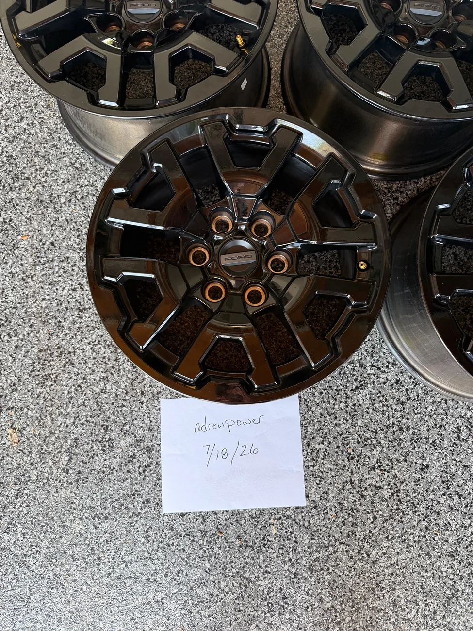 Ford Bronco 5 OEM Bronco Raptor 17” Wheels(set of 5) Fits Bronco Raptor & F-150 IMG_1843
