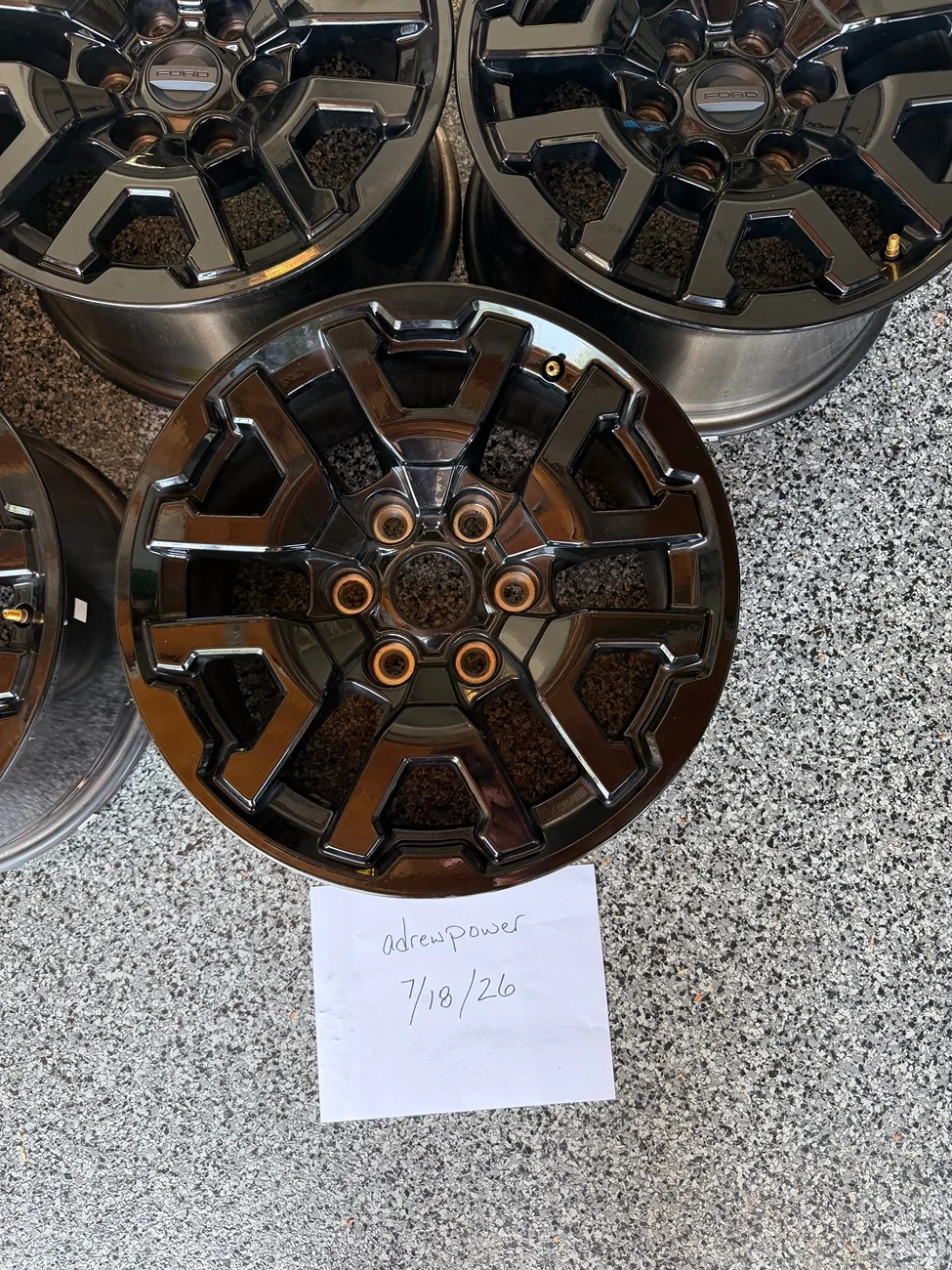 Ford Bronco 5 OEM Bronco Raptor 17” Wheels(set of 5) Fits Bronco Raptor & F-150 IMG_1844