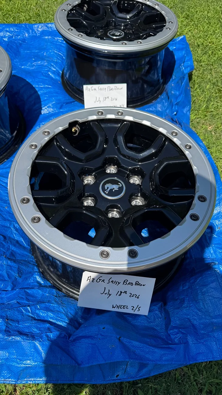 Ford Bronco Five Badlands Sasquatch Wheels IMG_4787