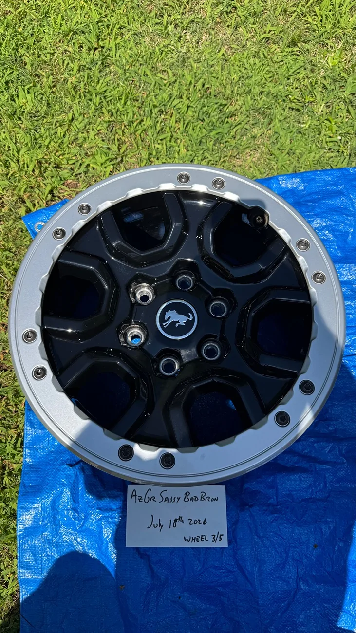 Ford Bronco Five Badlands Sasquatch Wheels IMG_4786