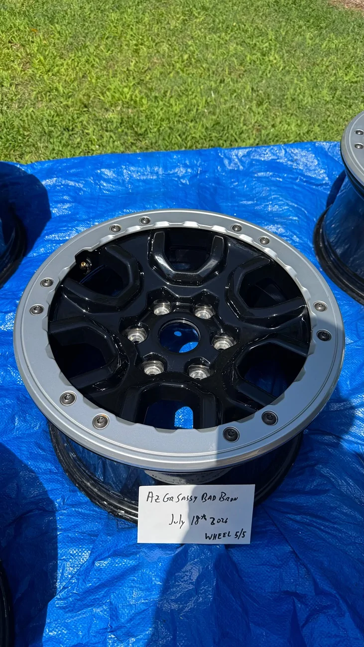 Ford Bronco Five Badlands Sasquatch Wheels IMG_4792