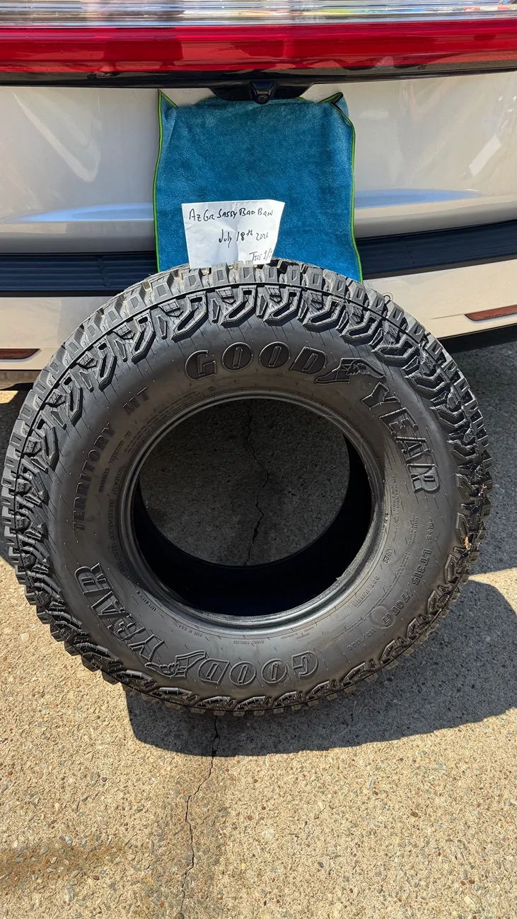 Ford Bronco One Badlands Sasquatch Goodyear Tire IMG_4799