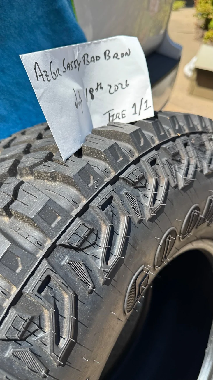 Ford Bronco One Badlands Sasquatch Goodyear Tire IMG_4800