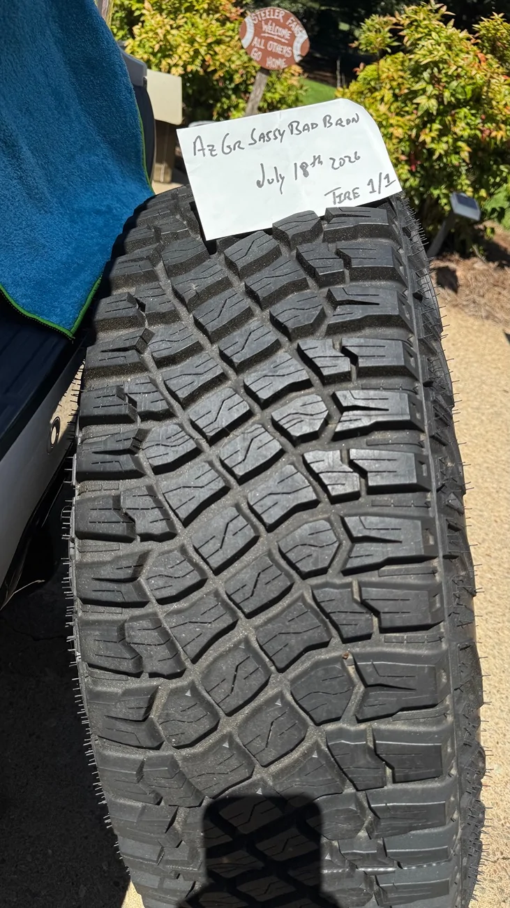 Ford Bronco One Badlands Sasquatch Goodyear Tire IMG_4803