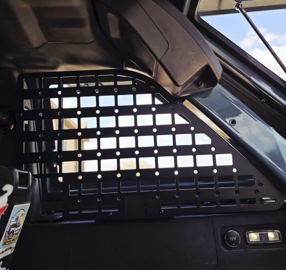 Ford Bronco Using Hardware Cloth as Molle panels for rear quarter area (hard top)? Screenshot 2026-07-20 at 9.37.49 AM